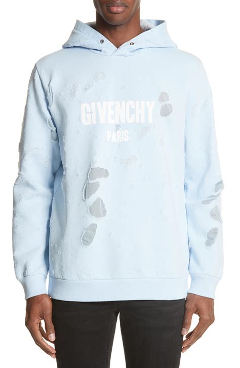 givenchy hoddies|givenchy destroyed hoodie.